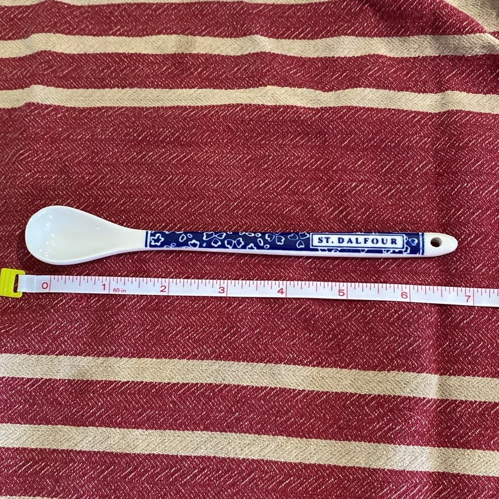 St Dalfour porcelain spoon.